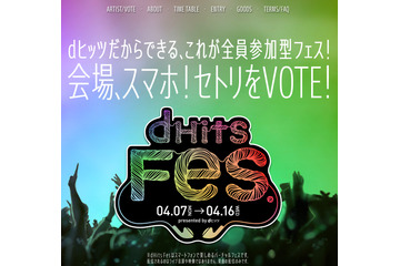 ジミヘンや尾崎豊も参戦!?　バーチャルフェス「dHits Fes」がセットリスト投票受付中 画像