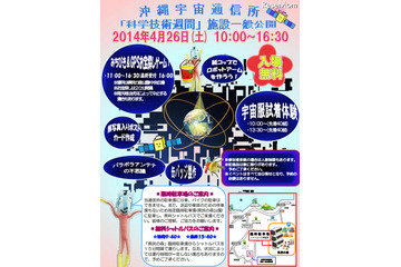 【GW】JAXA沖縄宇宙通信所を一般公開、宇宙服試着体験などイベント多数 画像