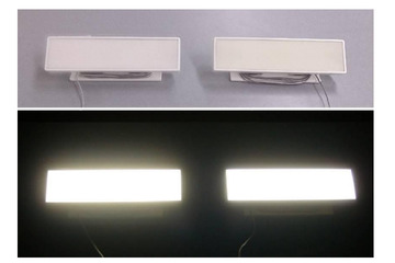 NHK、“まぶしくない”白色LED照明器具を開発……新蛍光体を採用、ドラマ撮影などに活用 画像