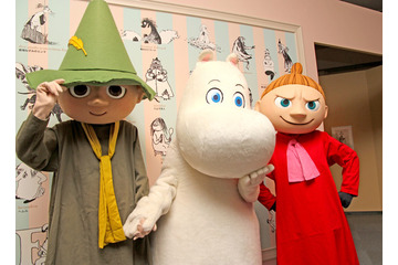 松屋ムーミン展スタート。高山みなみら声優祝福 画像