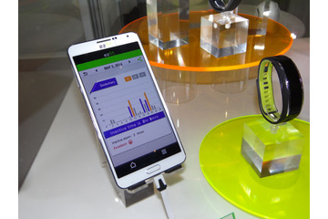 【COMPUTEX TAIPEI 2014 Vol.11】フィットネス機能に注力したスマートバンド「Fitness Tracker」 画像