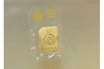 【Mobile Asia Expo 2014 Vol.14】24金コートの”格安じゃない”SIMカード……中国のMVNO「Snail Mobile」が出展 画像