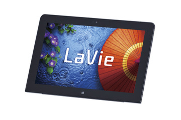 NEC、10.1型で厚さ8.95mmの薄型Windows 8.1タブレット「LaVie Tab W TW710/S」シリーズ 画像