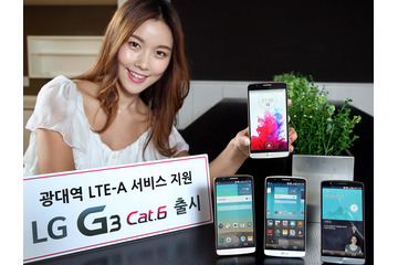 LG、下り最大300MbpsのLTE Category 6に対応した「LG G3 Cat 6」発表 画像