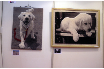 【Interpets 2014 Vol.27】自分のペットをタペストリーに!……日本省力機械 画像