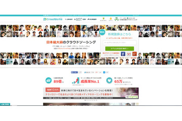 リクルート、クラウドワークスに出資 画像