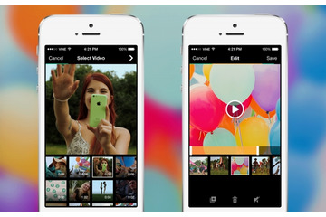 Vine、既存動画のインポートに対応……編集機能も追加 画像