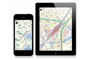 業界初！インクリメントPのiOS向け地図開発キット 画像