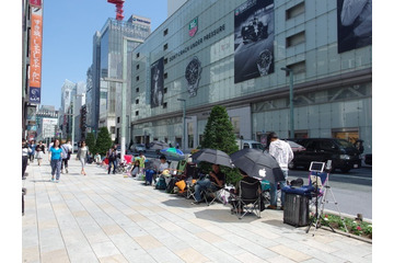 iPhone 6/6 Plus本日予約開始……アップルストア銀座と有楽町ビックカメラをチェックしてみた 画像