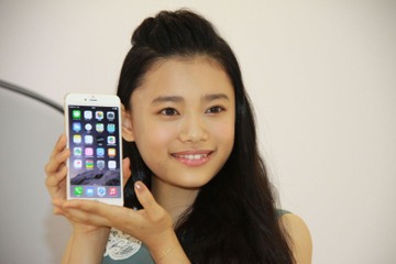 auの iPhone 6/6 Plus発売イベントは全国4か所中継……大阪は杉咲花登場 画像