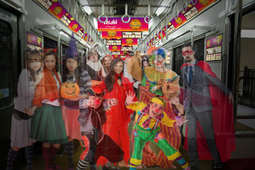 電車内ハロウィン仮装コンテスト……10月25日開催、東横線初！ 画像