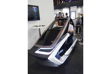 【CEATEC 2014 Vol.31】ドライバーのやりたいことを“先読み”!三菱がデモ 画像