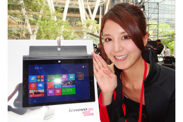 今度の「YOGA Tablet 2」は“壁掛け”もできる!レノボが新タブレットを発表 画像
