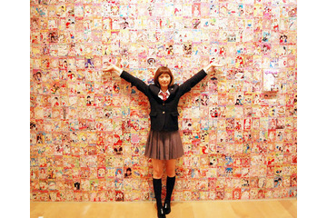本田翼『わたしのマーガレット展』に来場! 少女マンガの世界にうっとり 画像