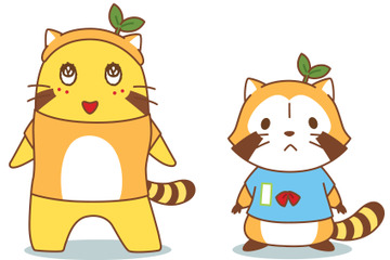 ふなっしー、アライグマになる!「ラスカル」とのコラボグッズが発売! 画像