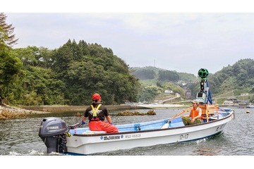 復興が進む三陸海岸、“海から見たストリートビュー”をグーグルが公開 画像