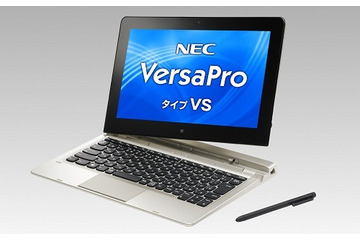 NEC、教育機関やビジネス向け11.6型Windowsタブレット「VersaPro タイプVS」 画像