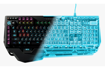 スマホと連携できるゲーミングキーボード発売 高速入力が可能に 画像