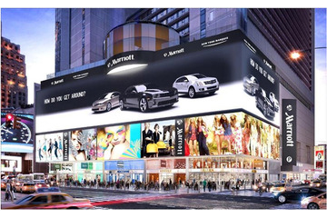 三菱電機、NYタイムズスクエアに世界最大の4Kビジョン 画像