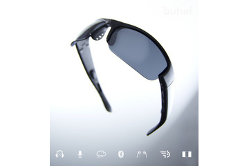 骨電導技術を搭載したサングラス「Buhel SOUNDglass」 画像