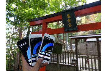 “電波の神様”で速度調査!京都にある「電電宮」に行ってきた 画像