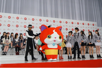 妖怪ウォッチが紅白歌合戦に出演…ジバニャン「頑張るニャン!」 画像