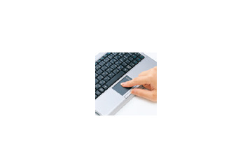 机スペースを節約するコンパクトなタッチパッド付きキーボード 画像