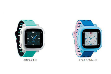 NTTドコモが小学生向けの腕時計型ウェアラブル端末『ドコッチ01』を来春投入 画像