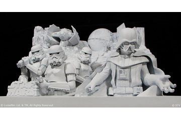 STAR WARSがさっぽろ雪まつりに!…“ルーカスフィルム公認”の雪像あらわる! 画像
