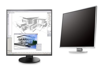 EIZO、正方形型で1,920×1,920ピクセルの26.5型液晶ディスプレイ 画像