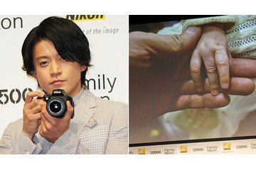 小栗旬、愛娘の“手”写真をお披露目! 画像