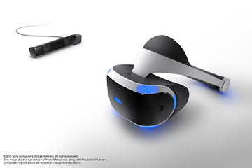 SCE、より没入感を高めたVRシステム「Project Morpheus」試作機公開 画像
