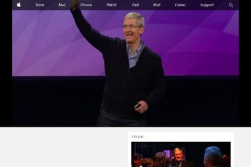 Appleのスペシャルイベント、いよいよスタート! ティム・クックCEOが登場! 画像