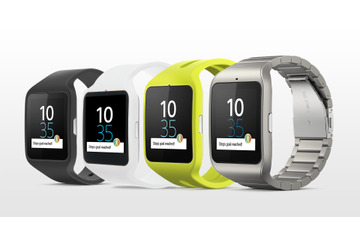 ソニー「SmartWatch 3」にメタルバンドモデル登場、4月10日に発売 画像