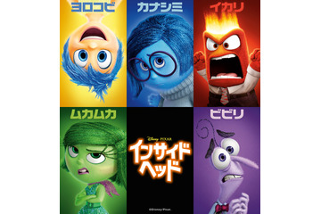 ディズニーが描く“頭の中の感情たち”……最新作『インサイド・ヘッド』特報映像が公開!(動画) 画像