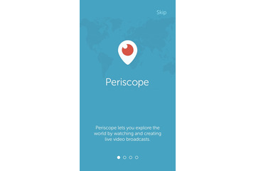 Twitterがライブ配信アプリ「Periscope」を公開……ワンボタンで即配信開始 画像