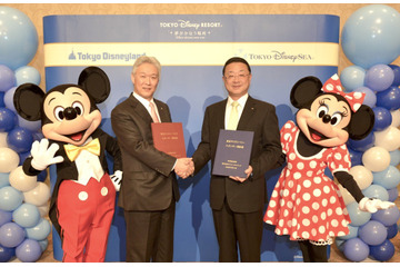花王が東京ディズニーランド&東京ディズニーシーの参加企業に 画像