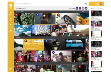 朝日新聞社、話題動画をリアルタイム紹介する「eeny」開始 画像