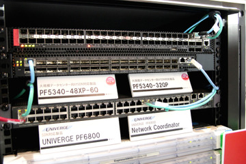 【Interop 2015 Vol.17】キャリアなどの大規模データセンターでの運用を想定……NECのSDN対応スイッチ 画像