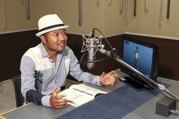 ゴルフ片山晋呉プロ、『みんなのゴルフ』に登場！ アフレコを初体験 画像