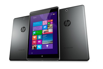 HP、高精細ディスプレイ&USB Type-Cを採用するハイエンド8型Windowsタブレット 画像