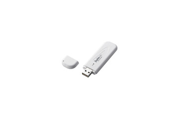 ワンクリックで無線LAN設定ができるUSB2.0対応無線LANアダプタ 画像