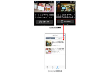 おでかけアプリ「Plat by NAVITIME」、Apple Watchに対応 画像