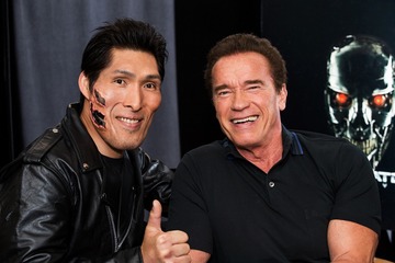 柔道家・篠原信一、ターミネーター最新作のLAプレミアに“参戦”! 画像