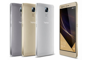 Huawei、ハイエンドな新モデル5.2型「Honor 7」を発表 画像