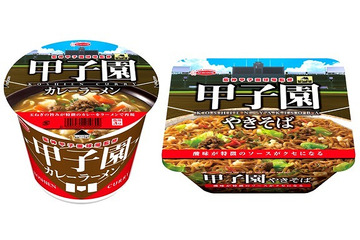 阪神甲子園球場の名物メニュー2品がカップめんに！ 画像