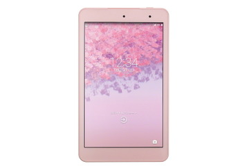 KDDI、スマホとの連携可能な8型防水タブレット「Qua tab 01」を24日に発売 画像