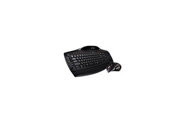 ロジクール、時計や曲名を表示する液晶搭載のハイエンドキーボード——Bluetoothマウス付 画像