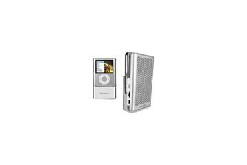 手のひらサイズの第3世代iPod nano用トラベルスピーカー 画像