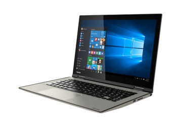 【IFA 2015】東芝、12.5型で世界初となる4K液晶搭載ノートPC「Satellite Radius 12」発表 画像